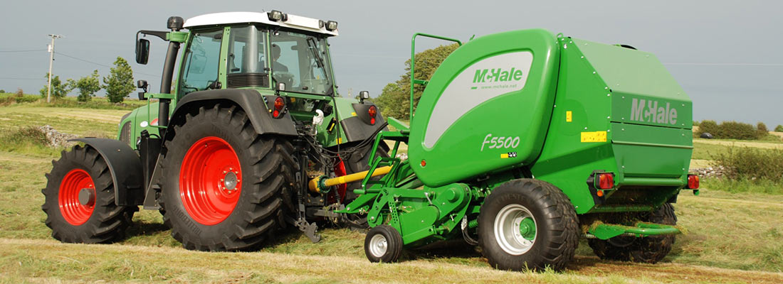 McHale F5500 Heavy Duty Fixed Chamber Round Baler