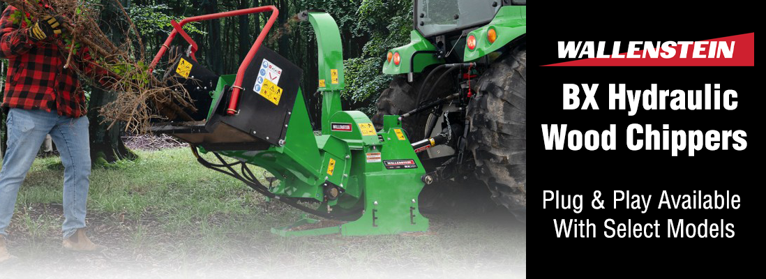 Wallenstein Chippers Now With Plug & Play Power Pack